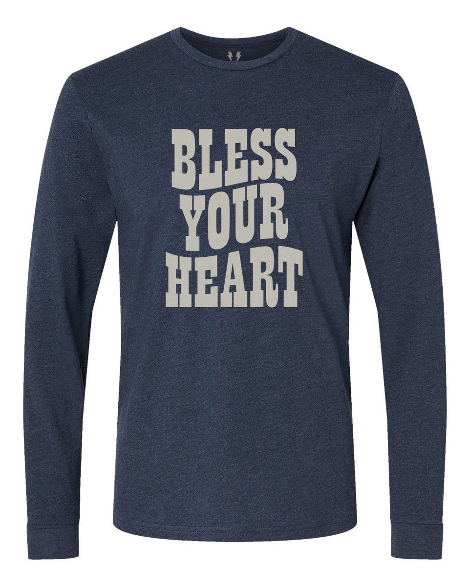 Bless Your Heart - Long Sleeve Tee – YEAHBUZZY