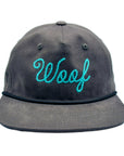 Woof Script Cap (Gunmetal)