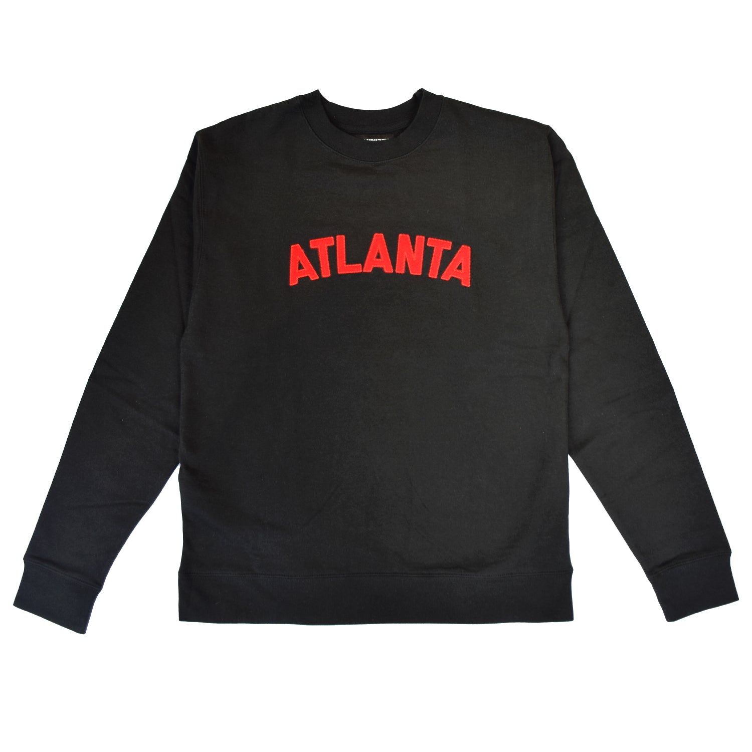 Atlanta Crewneck Sweatshirt - Felt Lettering