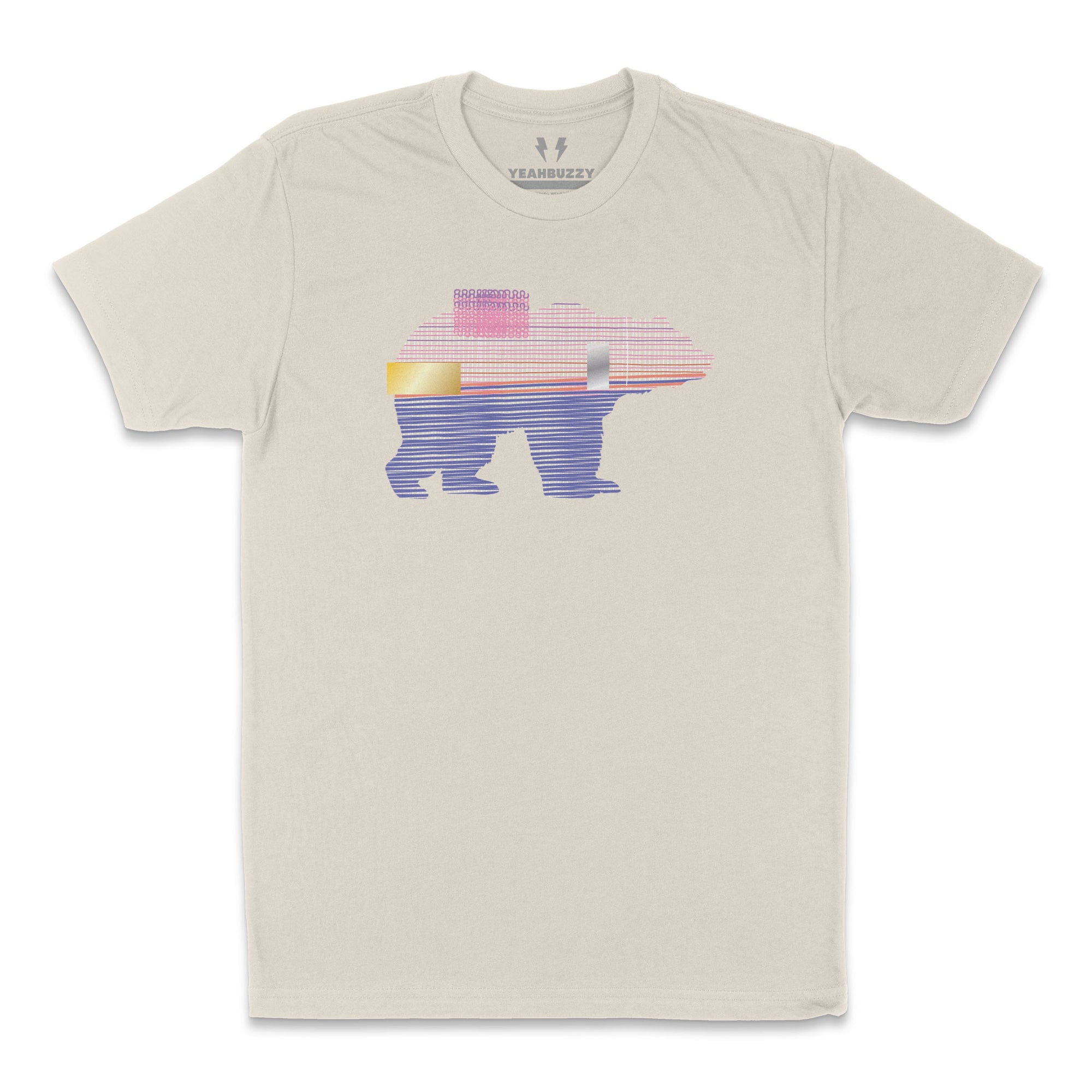 CZ/YBZY Bear Tee (Cream)