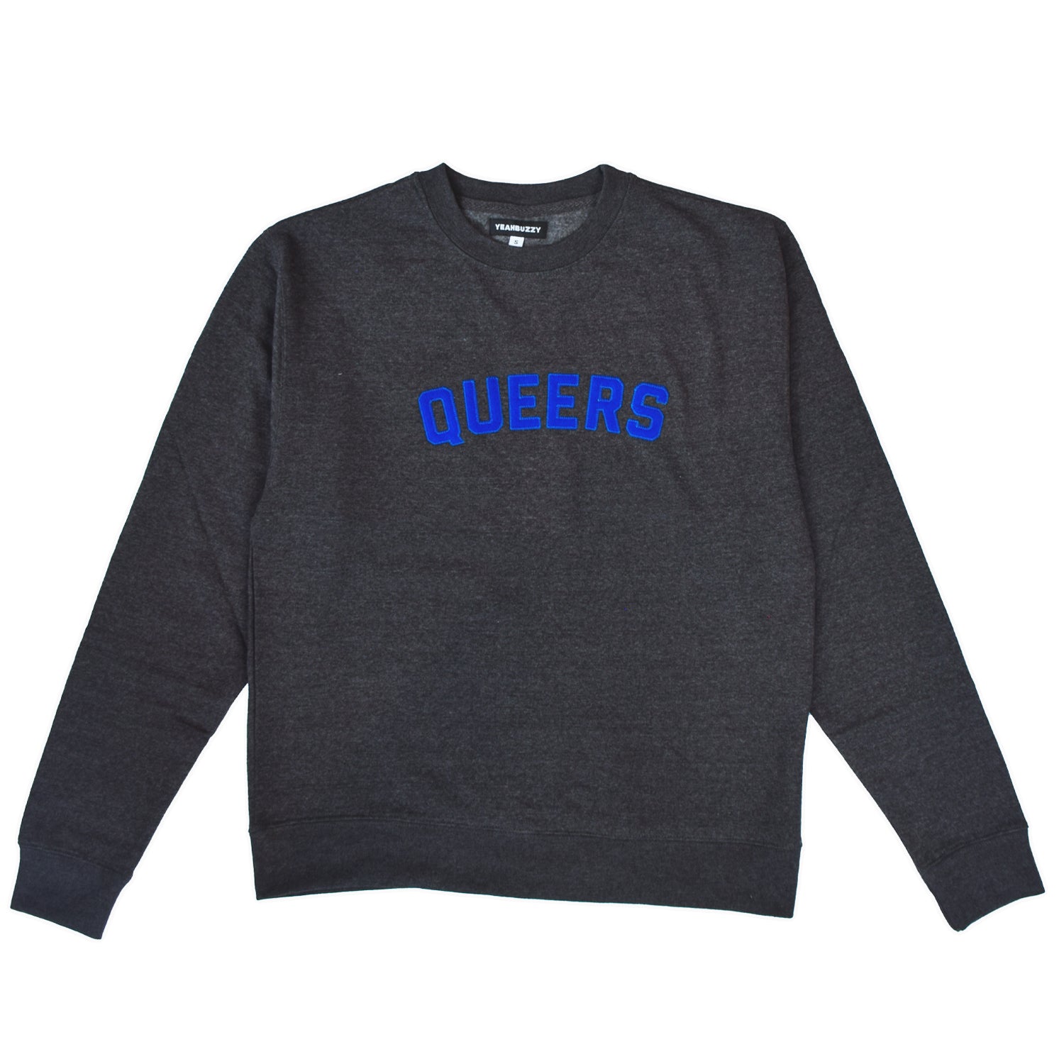 Queers Crewneck Sweatshirt - Felt Lettering