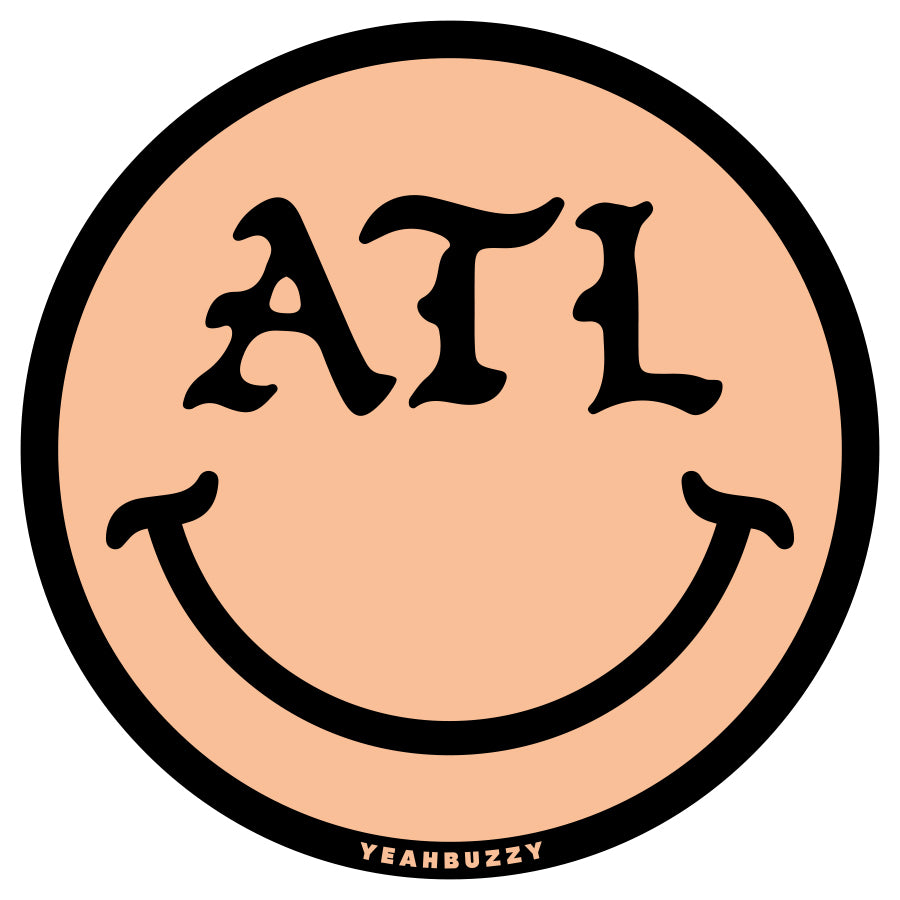 ATL Smiley Sticker