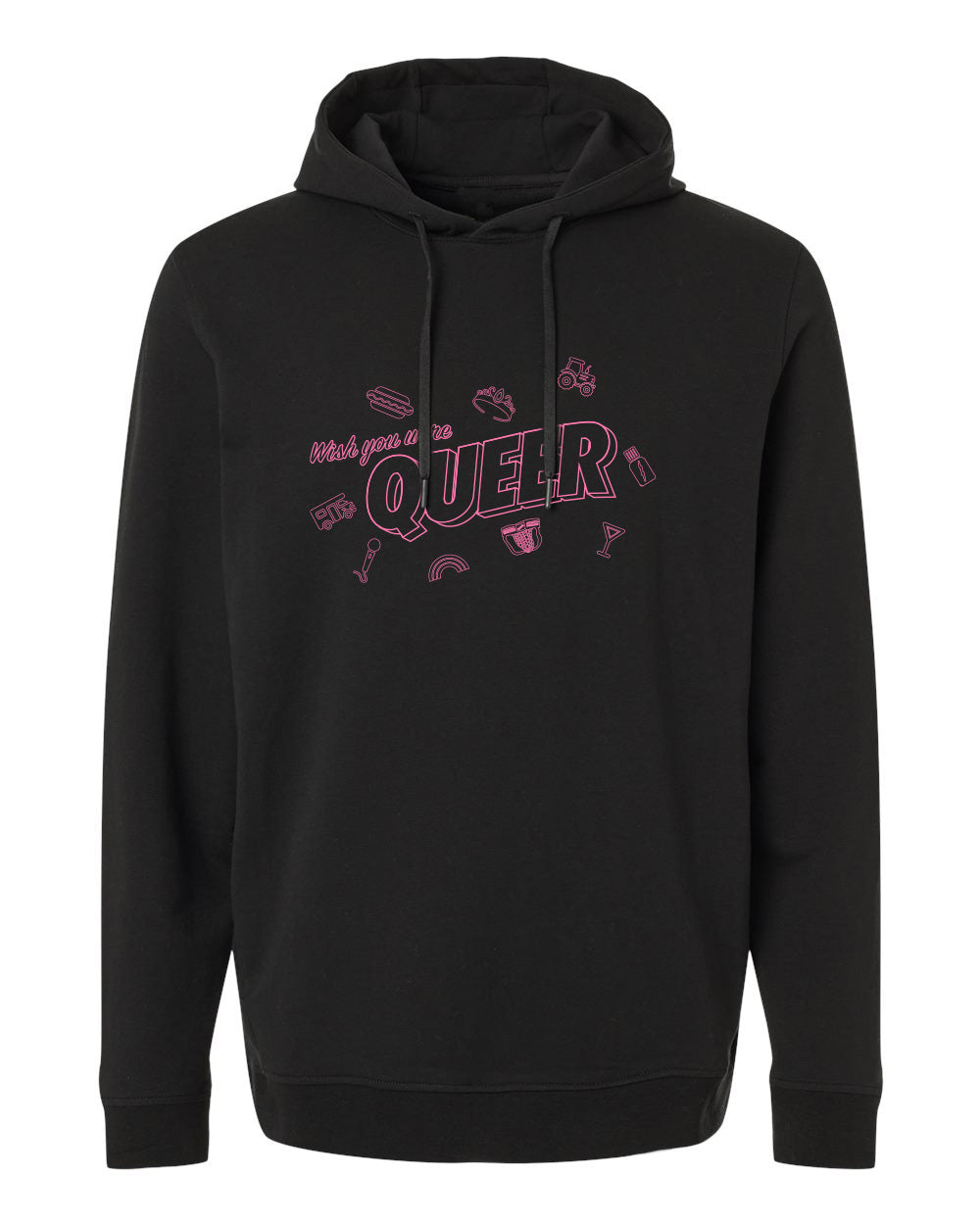 PREORDER WISH YOU WERE QUEER - ICONS HOODIE