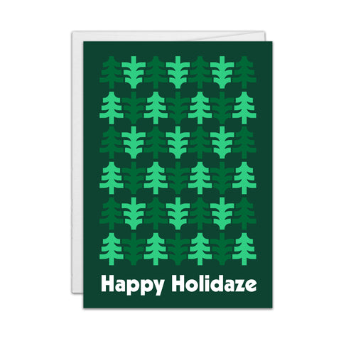Holiday Card - Happy Holidaze