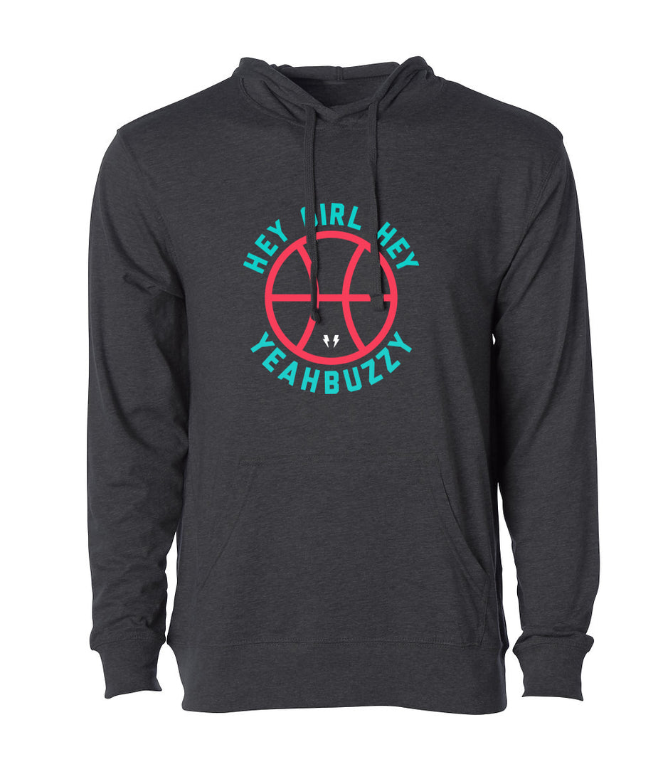 Hey Girl Hey Lightweight Hoodie – YEAHBUZZY