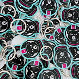 Space Bear Keychain