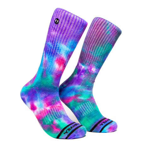 Pride Tie Dye Logo Socks