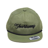 Yeahbuzzy Chainstitch Cap - Military Green